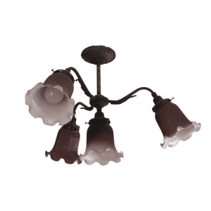 FPD4-004B ชุด 4 ก้านขนนกใส่กิ่งเส้น