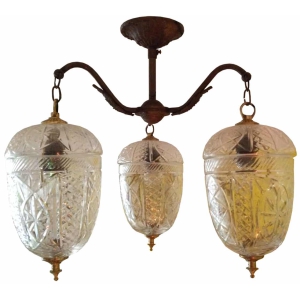 FPD3-017C ชุด 3 ก้านขนนกใส่สับปะรดเล็ก