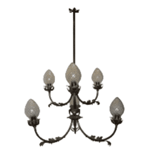 FPD6-006 ชุดก้านใบตี 6 ดวงใส่บัวเจีย