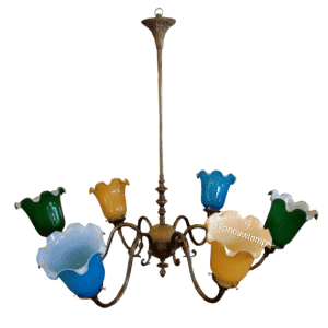 FPD6-008B ชุด 6 ดวงส่องขึ้น ใส่ชบา