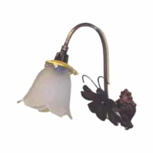 BW 156 ชุดก้านเดี่ยวแป้นใหม่ติดดอกไม้ ใส่ใบไม้ไต้หวัน