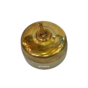 EM 031 สวิตซ์เรียบทองเหลือง