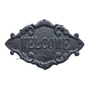 LC 738 แผ่นป้าย Welcome