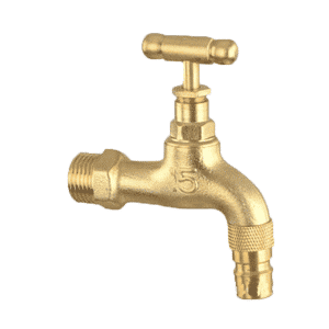 TSB007 ก๊อกน้ำโบราณ หัวลบคอสั้น