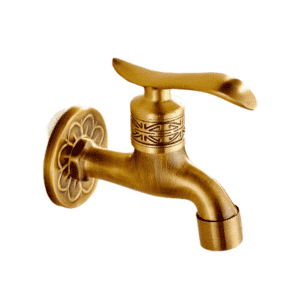 TSB008-2 ก๊อกน้ำคอสั้น หัวปัด ปลายม๊อบ