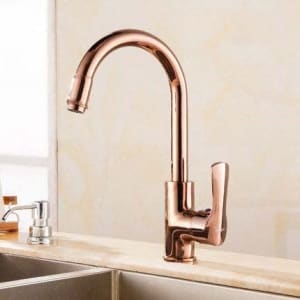 TSB 123R ก๊อกผสม สีโรสโกลด์