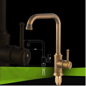 TSB 126 ก๊อกผสมเหลี่ยม ตัวสูง