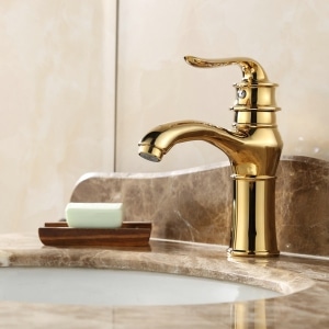 TSB 127G ก๊อกผสม สีทอง