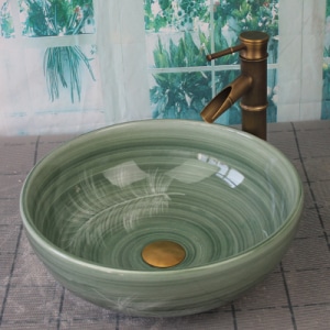 TSC 620 อ่างล้างมือ Leaf-Emerald