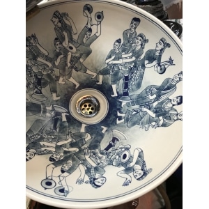 TSC 626 อ่างล้างมือ รำไทย