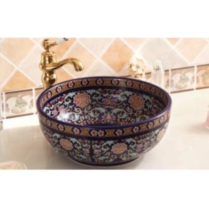 TSC 637BU อ่างล้างมือ สีน้ำเงิน