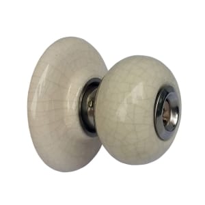 TSA 553 ลูกบิดเซรามิค สีงาช้าง