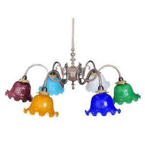 FPD6-008AA ชุด 6 ก้านจุฬา ใส่ระฆังเล็ก (ขั้วเซรามิค)