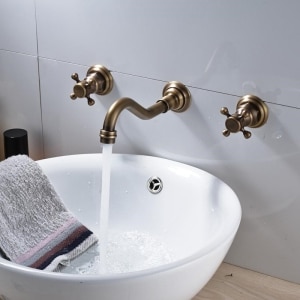 TSB 216 ก๊อกผสม ติดผนัง 3 จุด