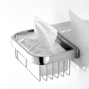 TSH 322K ตะกร้าสี่เหลี่ยม 20 ซม. สีโครเมี่ยม