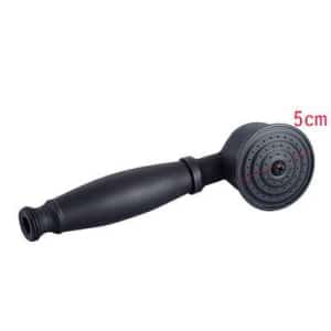 TSB 443B หัวฝักบัวมือถือด้ามเล็ก สีดำ