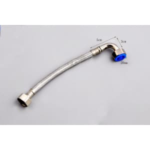 TSB 446 สายน้ำร้อน-เย็น 90 องศา สีโครเมี่ยม