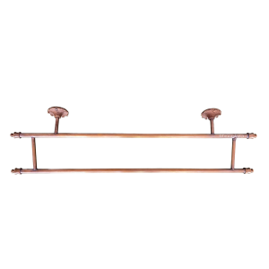 MK 831A พาดผ้าทองเหลือง 2 ชั้น ยาว 70 ซม.