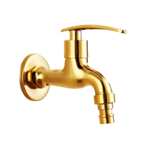 TSB026G ก๊อกสนามหัวปัด สีทอง